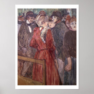 Affiche Au Moulin de la Galette, 1891 (w/c et gouache)