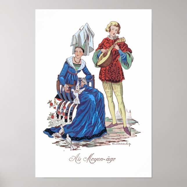 Affiche Au Moyen Age (Devant)