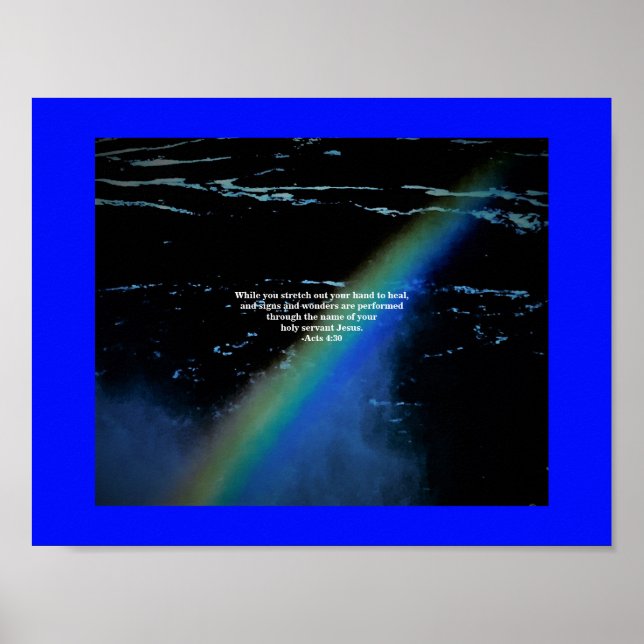 AFFICHE AU NOM DE JÉSUS (Devant)