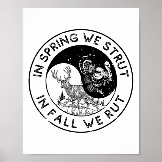 Affiche Au Printemps Nous Commençons À L'Automne Nous Coup (Devant)