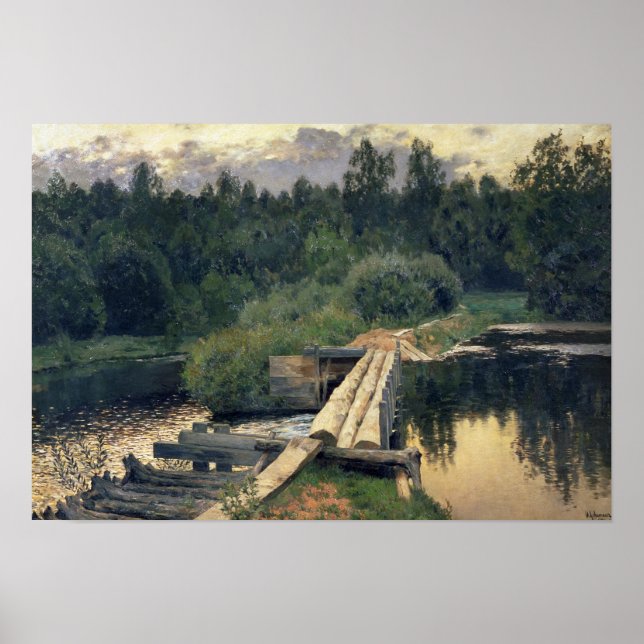 Affiche Au Shallow, 1892 (Devant)