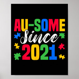 Affiche Au-some depuis 2021 4 ans Sensibilisation sur l'au