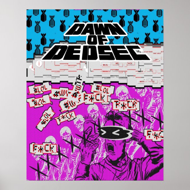 Affiche Aube De Dedsec (Devant)
