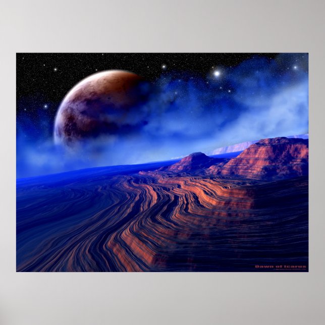 Affiche Aube de l'Icarus (Devant)