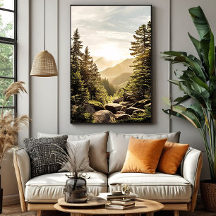 Affiche Aube de tranquillité