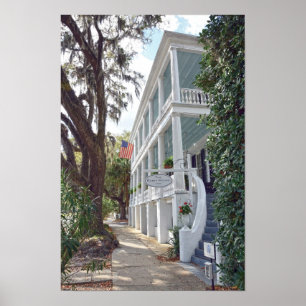 Affiche Auberge historique de Beaufort, Caroline du Sud
