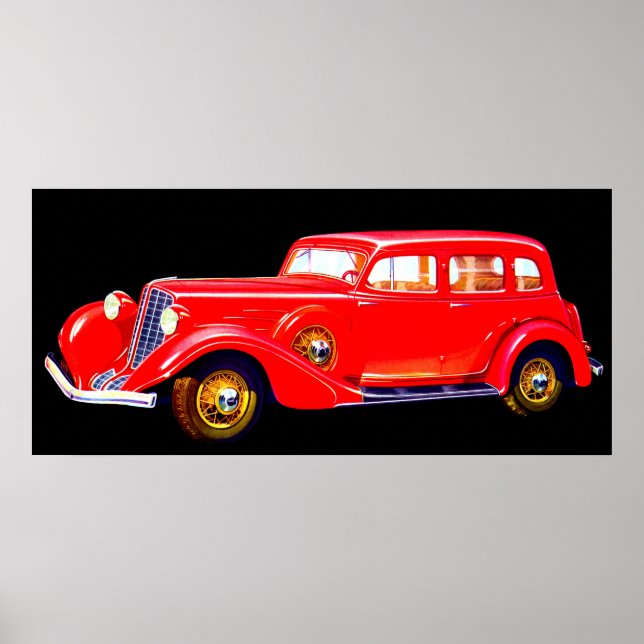 Affiche Auburn 1934 (Devant)