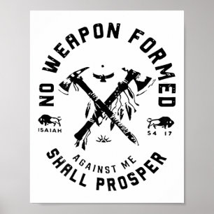 Affiche Aucune arme formée contre moi ne prospérera _1
