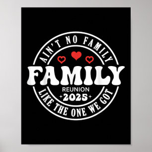 Affiche Aucune Famille Comme Celle Que J'Ai Reçu 2025 Reun