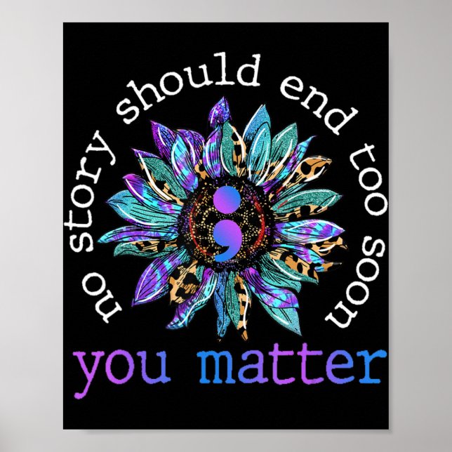 Affiche Aucune Histoire Ne Devrait S'Arrêter Trop Tôt Sur  (Devant)