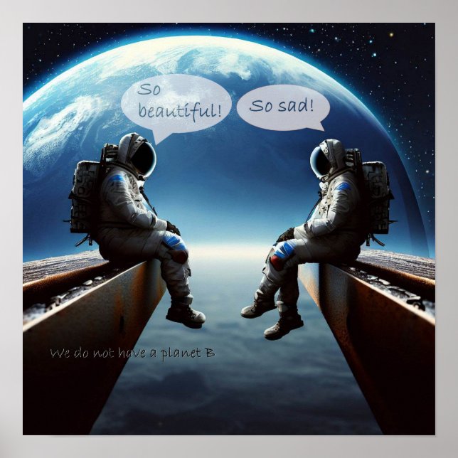 Affiche Aucune planète B (Devant)