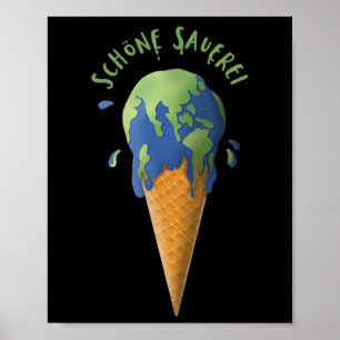 Affiche Aucune Planète B Protection De l'environnement Men