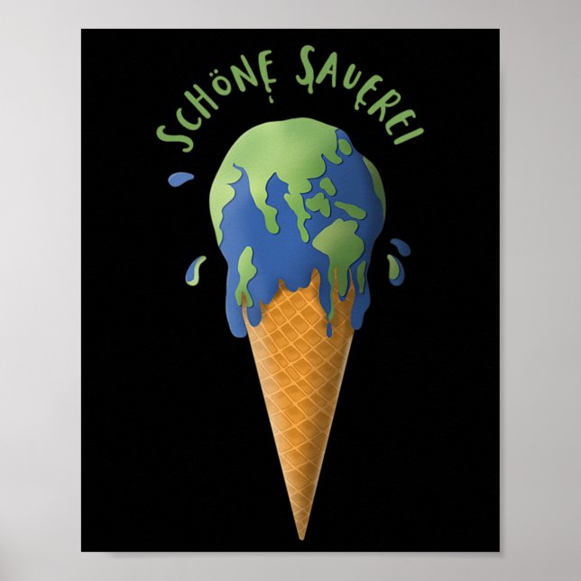 Affiche Aucune Planète B Protection De l'environnement Men (Devant)
