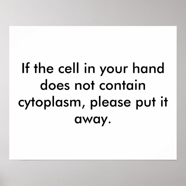 Affiche Aucune utilisation de téléphone cellulaire Signe p (Devant)