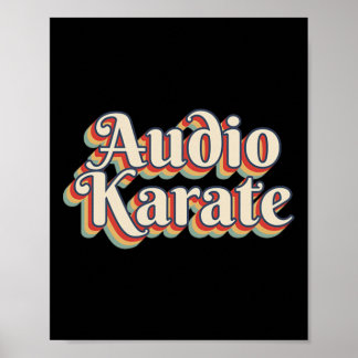 Affiche Audio Karate 70's Show 