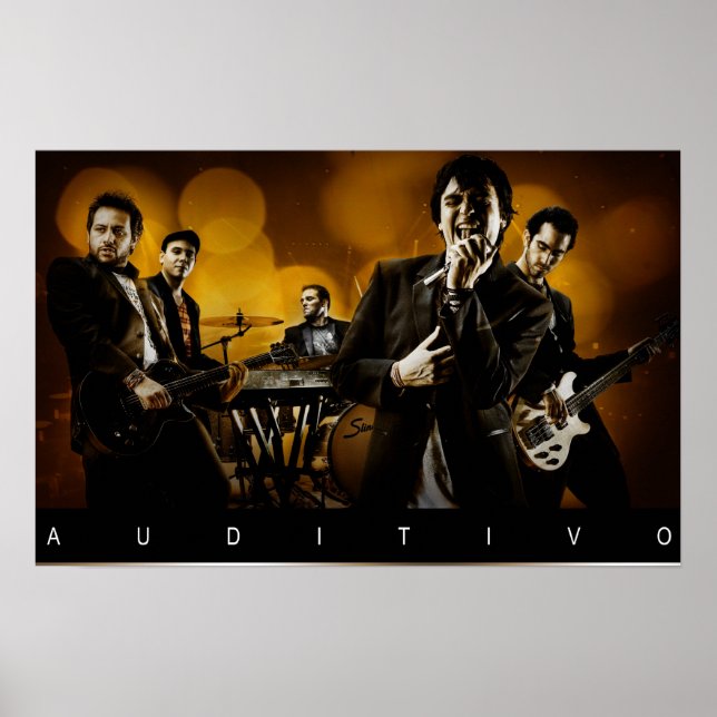 Affiche auditivo amarillo (Devant)