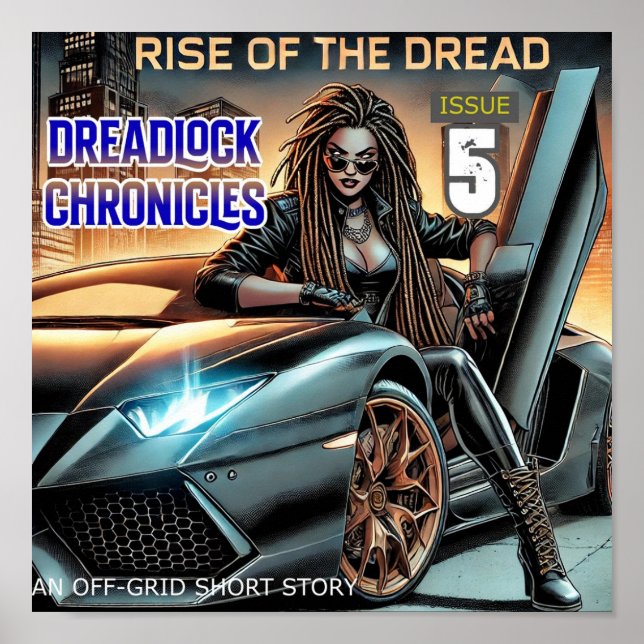 AFFICHE AUGMENTATION DE LA DREAD DREADLOCK CHRONICLES NUMÉ (Devant)