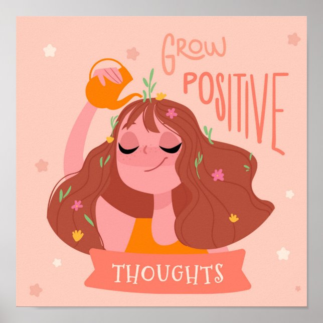 Affiche Augmenter les idées positives (Devant)