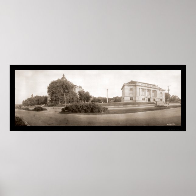 Affiche Augustana College LG Photo 1914 (Devant)