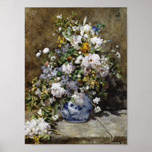 Affiche Auguste Renoir - Bouquet de printemps
