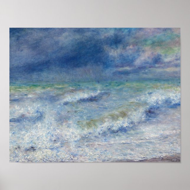 Affiche Auguste Renoir - Marine (Devant)