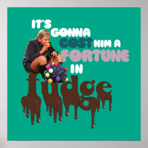 Affiche Augustus Gloop - Une fortune à Fudge