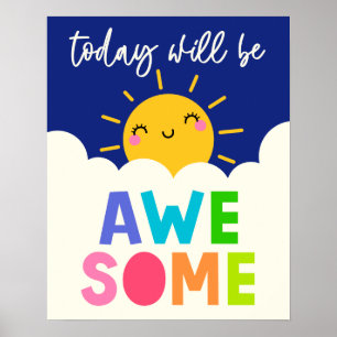 Affiche Aujourd'Hui Sera Super