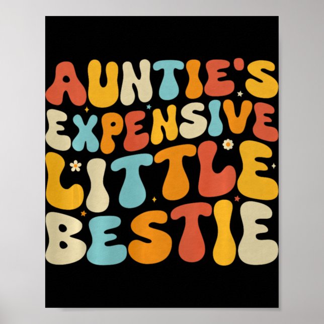 Affiche Auntie's Expensive Little Ie, Funny New Aunt Nephe (Devant)