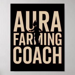 Affiche Aura Agriculture Entraîneur Bateau Racing Mème Enf