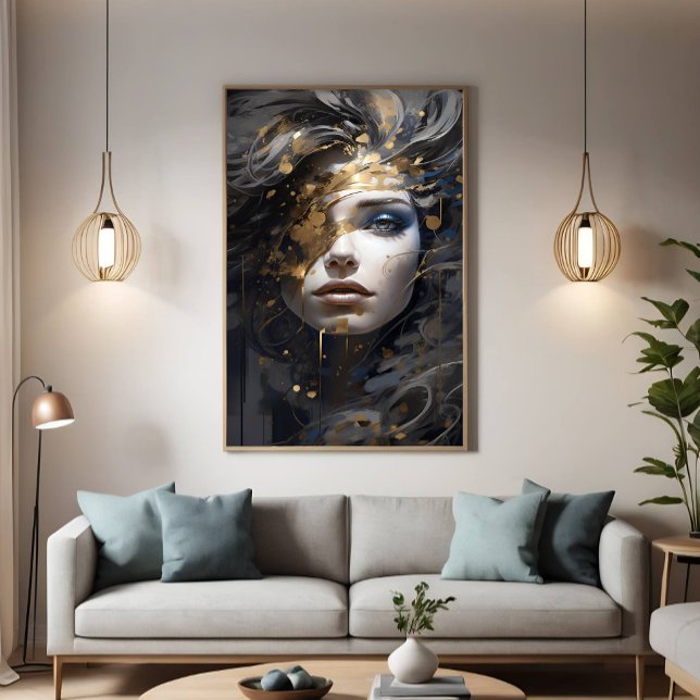 Affiche Aura dorée (Créateur téléchargé)
