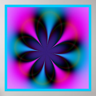 Affiche Aura florale
