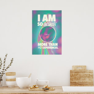 Affiche Aura Loi de l'Attraction Personnalisé