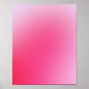 Affiche Aura rose