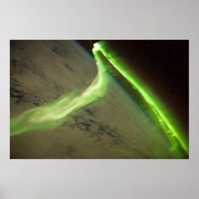 Affiche Aurora Australis de la Station spatiale internatio (Devant)