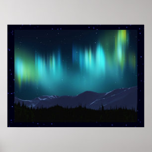 Affiche Aurora Borealis