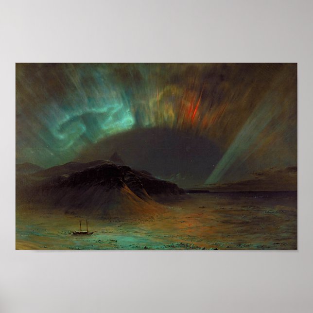 Affiche Aurora Borealis (Devant)