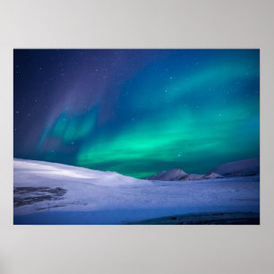 Affiche Aurora Borealis beau paysage