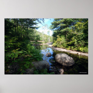 Affiche AuSable dans les Adirondacks. imprimer 120