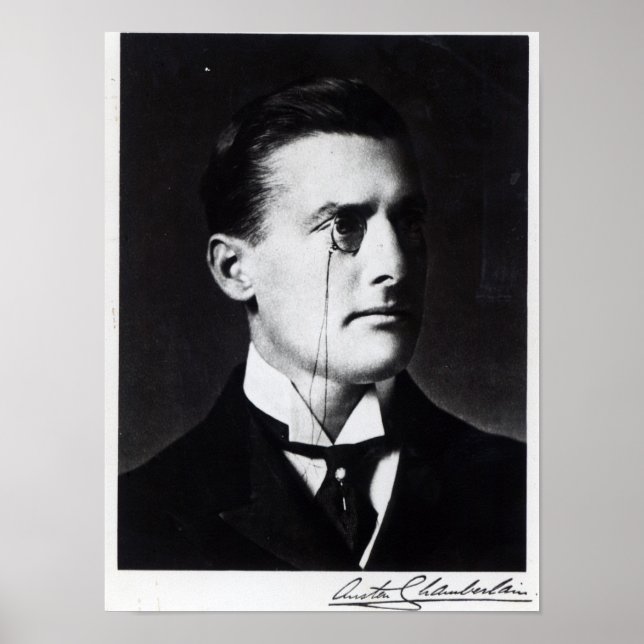 Affiche Austen Chamberlain (Devant)