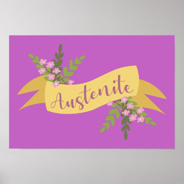 Affiche Austenite I (Devant)