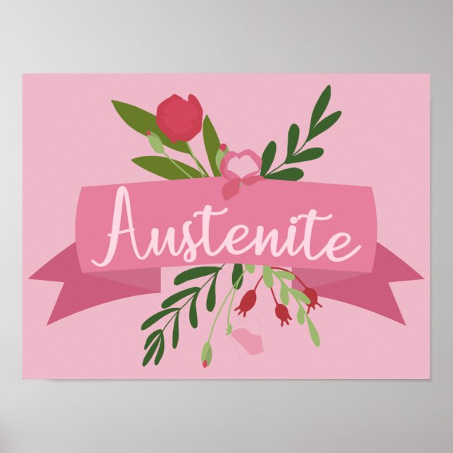 Affiche Austenite II (Devant)