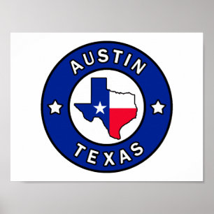 Affiche Austin Texas