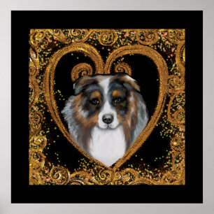 Affiche Australian Shepherd