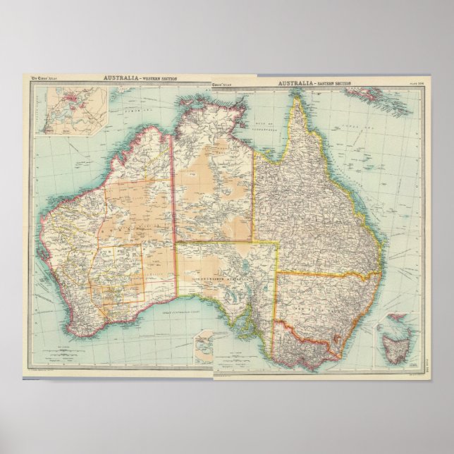 Affiche Australie composite (Devant)