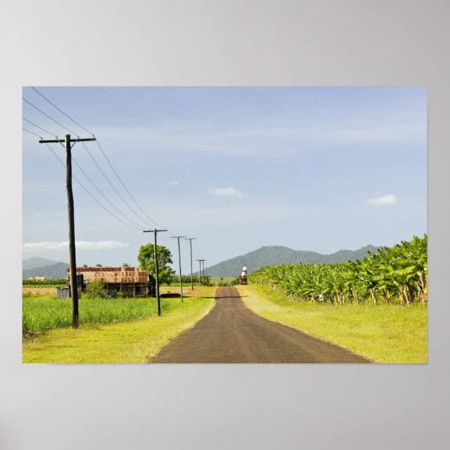 Affiche Australie, Queensland, North Coast, Babinda. (Devant)