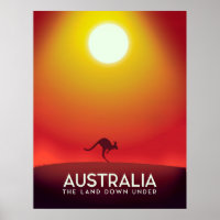 Australie "The land down under" tirage de vacances