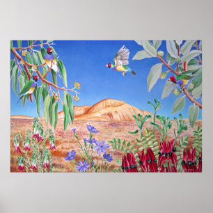 Affiche Australien à l'intérieur