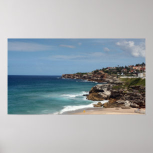 Affiche australienne sur la côte