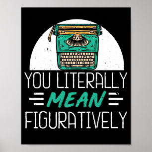 Affiche Auteur Publié Écrivain De Livre Vous Signifie Li