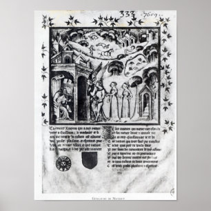 Affiche auteur recevant Love qui apporte Sweet Thoughts,
